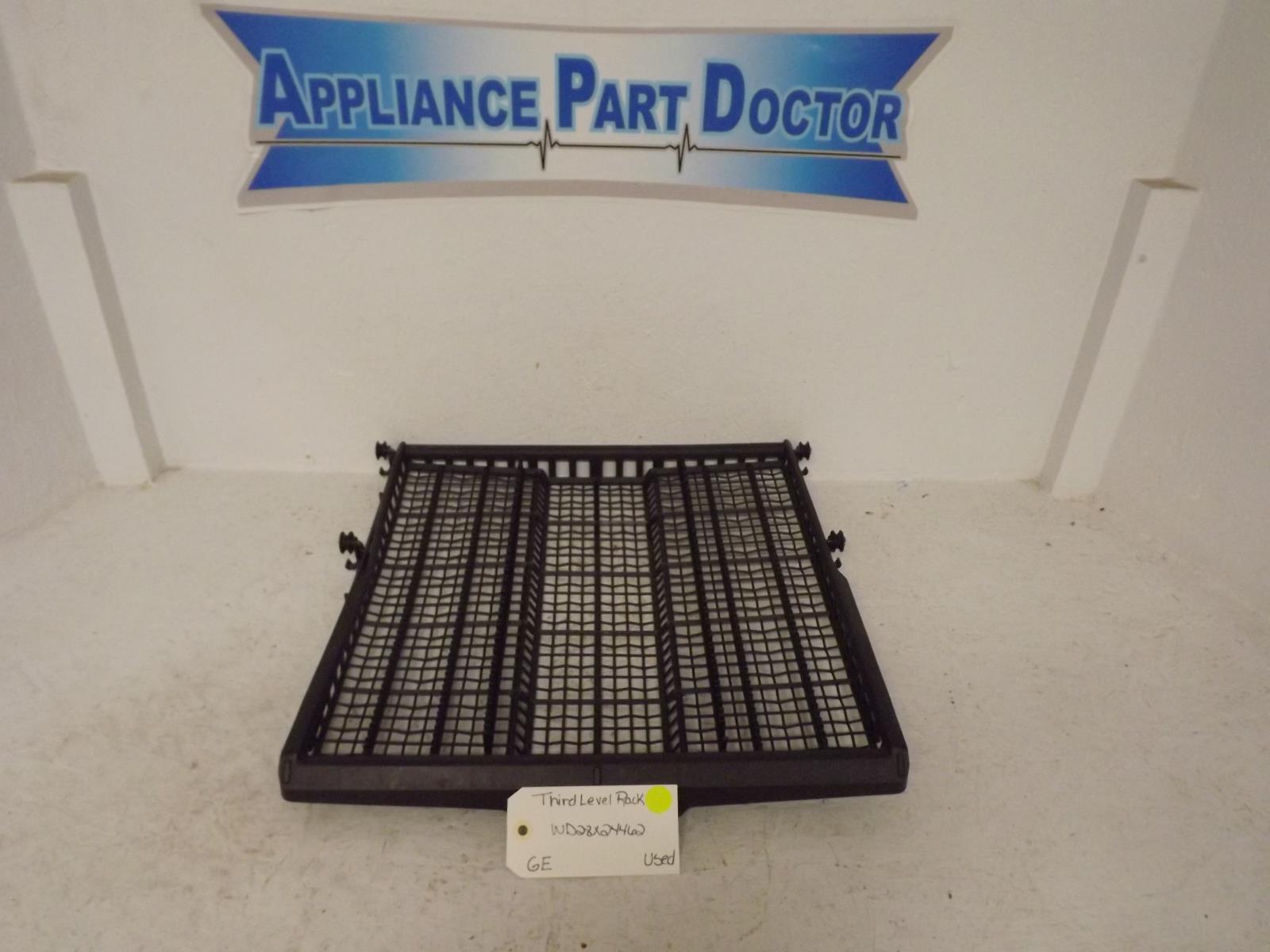 GE Dishwasher WD28X24462 Third Level Rack Used GE Dishwasher WD28X24462 Third Level Rack Used